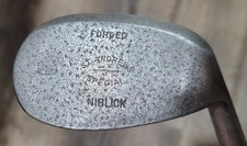 Antique Vintage St. Andrews Special Hickory Wood Shaft Golf Club Niblick