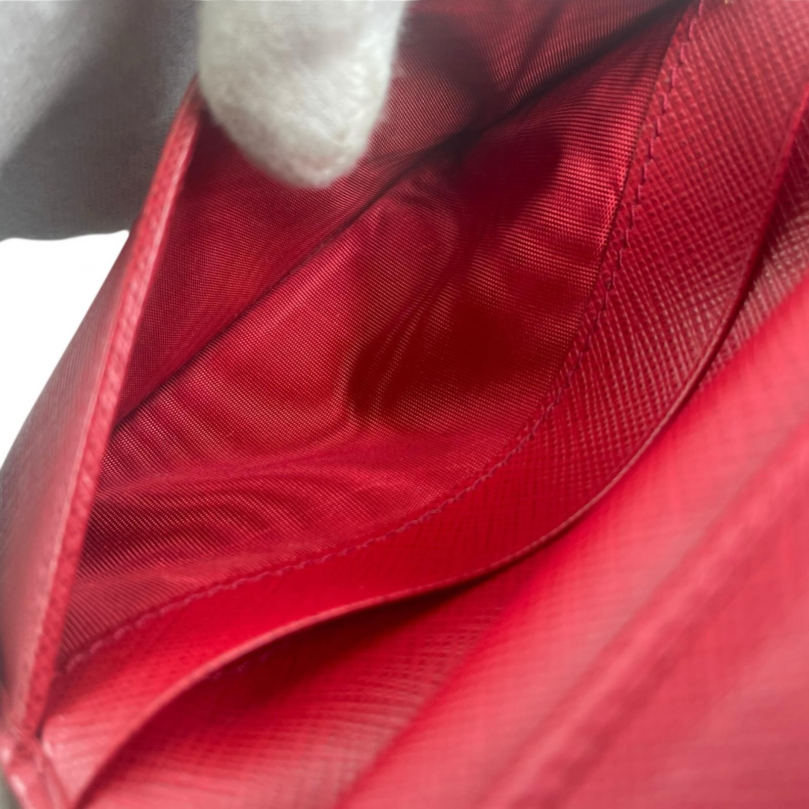 PRADA 1M1225 Bifold Wallet pink Women【used】 thumbnail 11