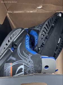 CTRL Mens Imperial V2 Blue Black Ankle Wakeboard Bindings Medium (7-9)