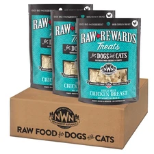 Northwest Naturals Raw Rewards Freeze-Dried Chicken Breast Treats for Dogs an...