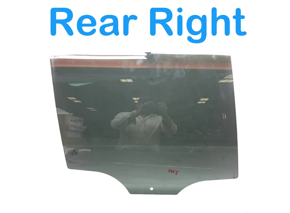 15-21 Volkswagen E-Golf 5Q Puerta Trasera Derecha Pasajero Puerta Lateral Auto Vidrio Fabricante Original Foto 3 de 4