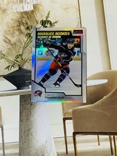O-Pee-Chee Platinum 2020-21 Marquee Rookies Rainbow Thurkauf #186 Blue Jackets