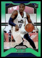 2019-20 Panini Prizm Prizms Green Miye Oni Rookie Utah Jazz #300
