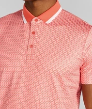 Redvanly Men’s Divine Performance Golf Polo Shirt Coral Pink S Small NWT $110