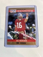 1990 Pro Set - Award Winner Joe Montana #2 Jim Kelly 3,521 yards