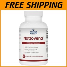 Nattovena Nattokinase Supplement, 180 Capsules, 4,000 FUs