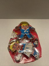 Vtg Gingerbread Boy Girl Cookie Cutters Sealed Made in USA Sold by Kmart Vintage