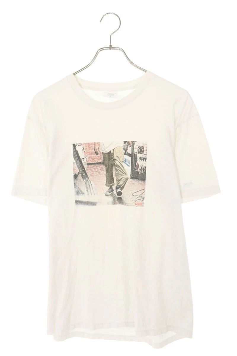 T shirt suprême taille L 15SS enfant 40 tee photo print t shirt occasion OM10