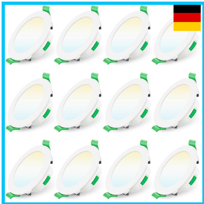 ALUSSO LED Einbaustrahler 230V Dimmbar 68mm IP