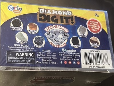 Super Diamond Dig it! Real Diamond in 1 in 24 Boxes - FACTORY SEALED!!