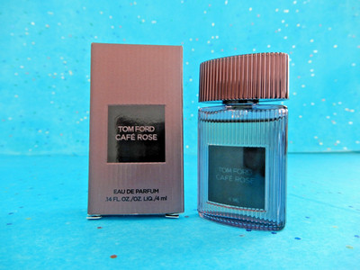 Tom Ford CAFE ROSE Eau de Parfum EDP Perfume Mini Travel Size .14 oz / 4ml