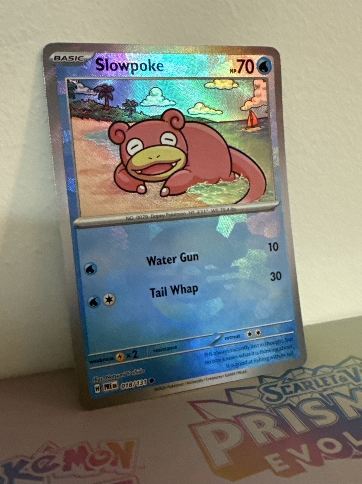 Slowpoke (Poke Ball Pattern) Common SV: Prismatic Evolutions 018/131 NM