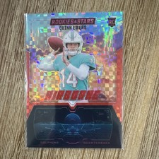 2025 Panini Rookies & Stars Airborne Rookie Prizm Quinn Ewers #11 Dolphins NFL