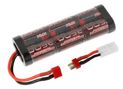 Robitronic - NiMh Pack 7.2v 3600mAh Tamiya and Deans StickPack 6 Cell