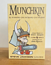 Image of MUNCHKIN Board Game by Steve Jackson | 1st Edition (Brand NEW and SEALED)