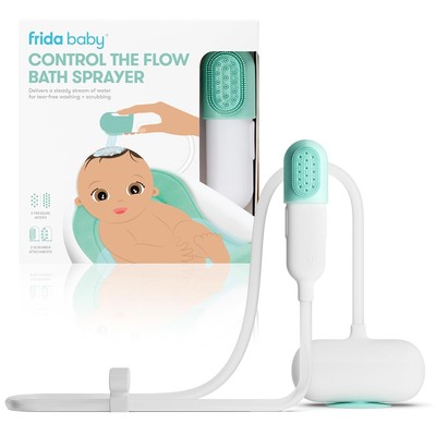 Frida Baby Control The Flow Bathtub Sprayer Attachment for Bathtub, Teal 