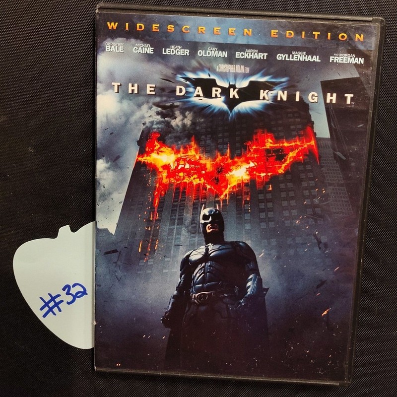 The Dark Knight (2008) DVD Batman Staring Christian Bale, Heath Ledger