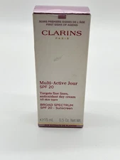 Clarins Multi-Active Jour SPF 20 Targets Fine Lines Day Cream 15 ml 0.5oz