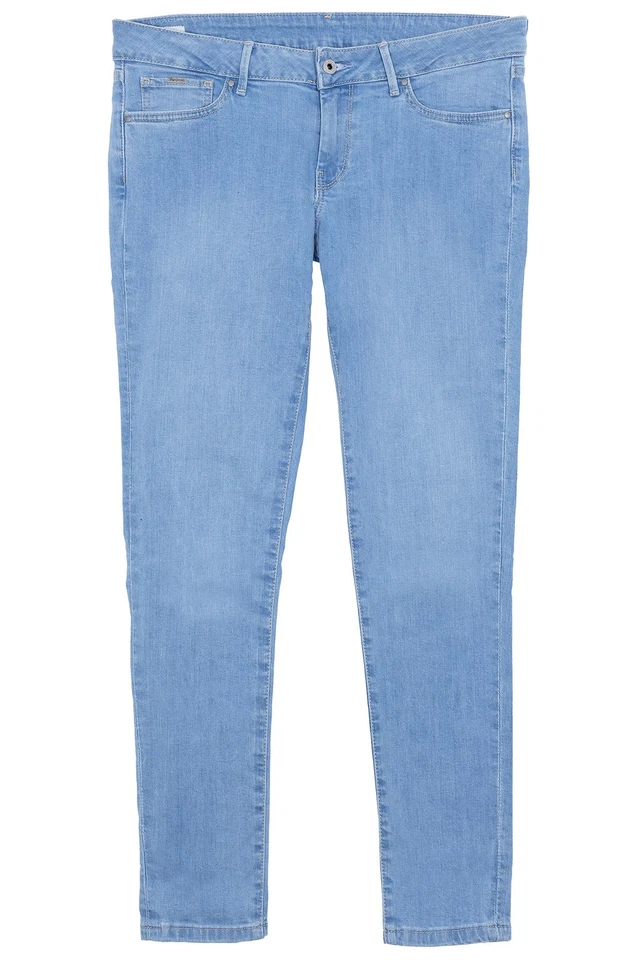 Pepe Skinny Stretchjeans Damen Low Waist Stretch Denim Blau - Bild 1 von 1