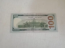 $100 CASH (1) One Hundred Dollar Bill United States note USD 