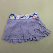 Ivivva Skirt Girls 14 Lightweight Outdoors Activewear Lululemon Purple Stripes