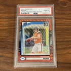 2024 Panini Donruss Bo Nix RC #369 Red Wave Optic Preview GEM MT 10 Broncos