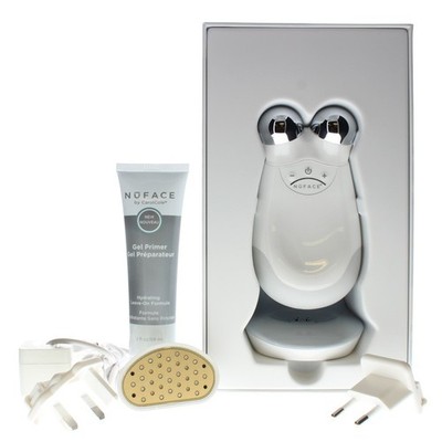 NuFACE Trinity Facial Toning Device with Facial + Wrinkle Reducer Attachment