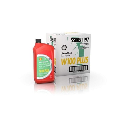AeroShell Oil W100 Plus - 550050837-6x1 quart case