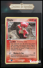 Carte Pokémon Magby 58/92 Ex Créateurs De Légendes Bloc EX FR 1
