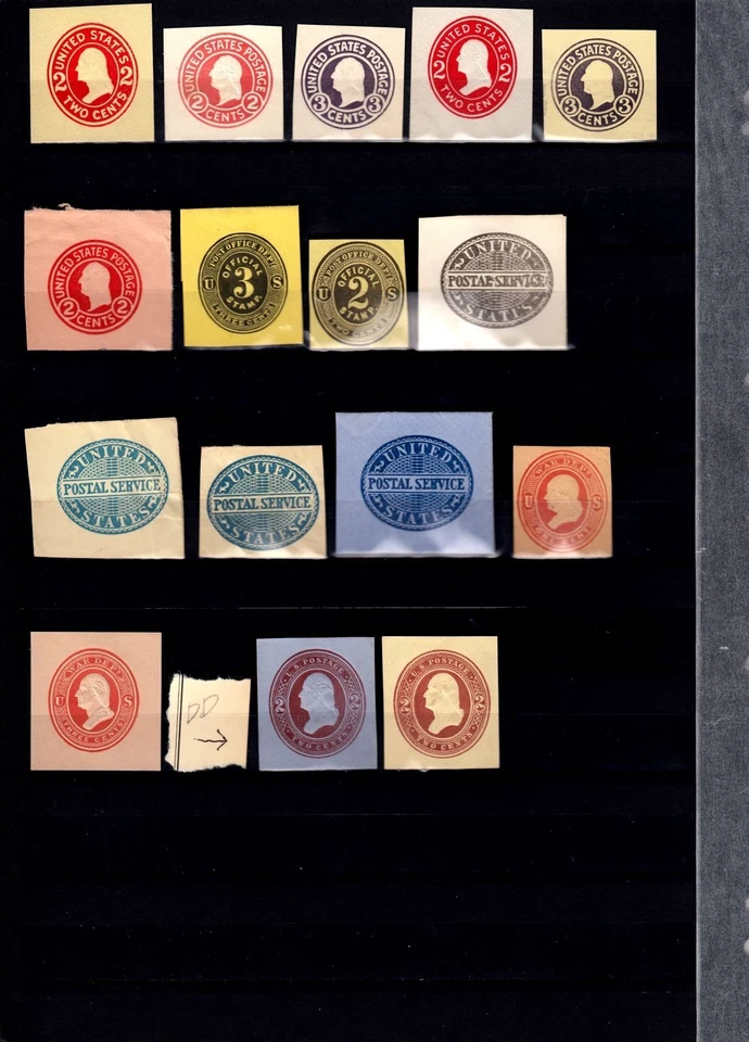 Квадраты почтовой огранки США 19 века лот как новые без наклеек и следов как новые без наклеек и следов - Изображение 4 из 4