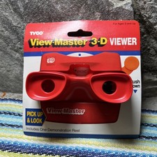 New Vintage 1990 Original View Master 3D Viewer Tyco shelf wear 