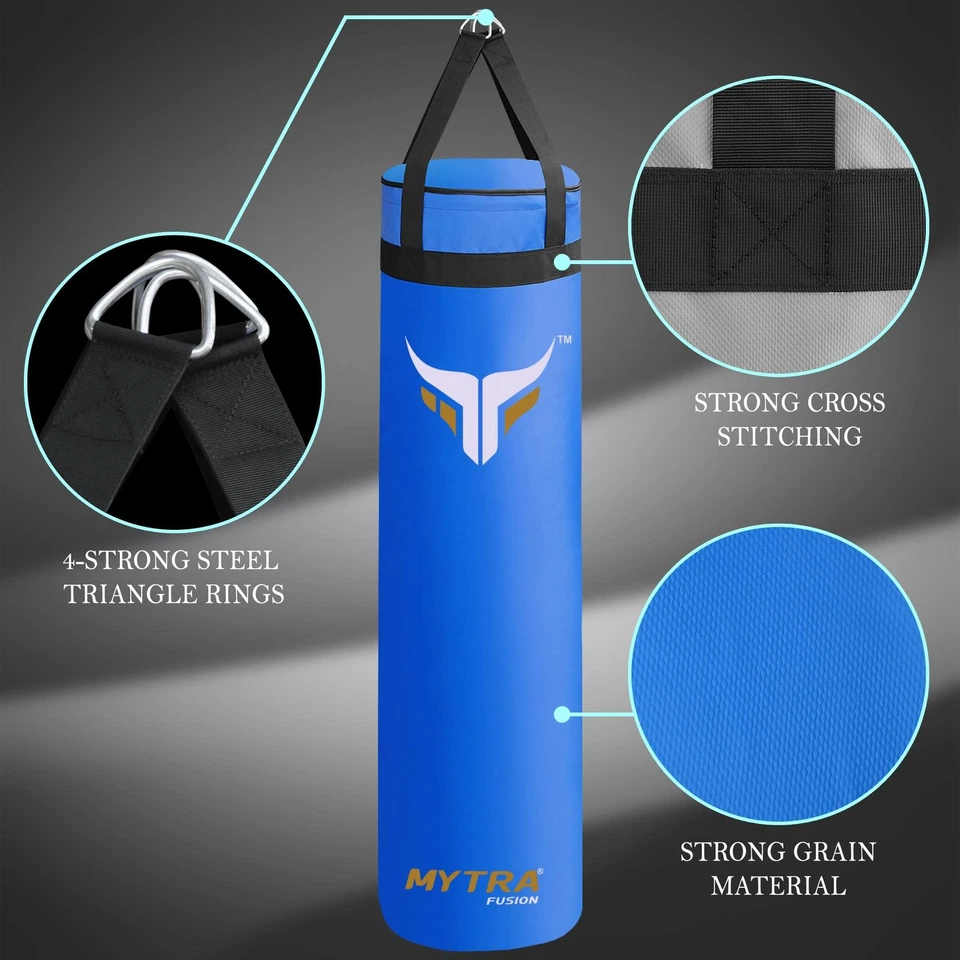 Hängender Punch boxsack Ungefüllter Boxing Bag für MMA Muay Thai Boxen Karate... - Bild 2 von 4