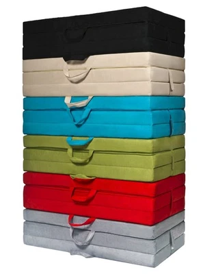 Matelas pliant, lit supplémentaire, mousse 120x200x10cm - Photo 1/2