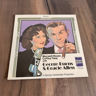 GEORGE BURNS GRACIE ALLEN MAXWELL HOUSE COFFEE OTR 614 LP VINYL RECORD SEALED
