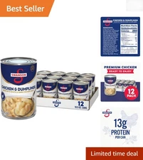 Swanson Canned Chicken and Dumplings 10.5 OZ (Case of 12) - Comfort Food Delight