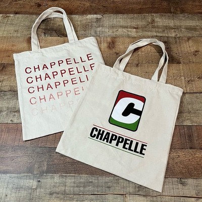 NEW 2 Dave Chappelle Tour 2023 100% Cotton Totes 14.5''x13.5'' Comedy