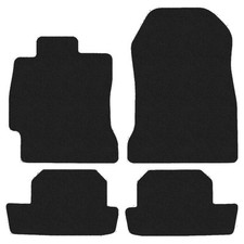 Velour Fußmatten für Toyota GT86 2012-2020, Anthrazit x14 Rand