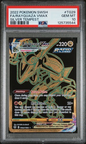 Rayquaza VMAX graded PSA 10 for sale on eBay