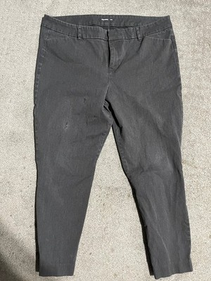 Old Navy Pixie Pants Women Size 16 Gray Secret Never