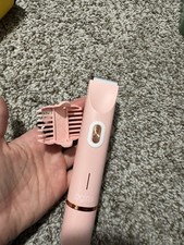 Bgins Cordless Rechargeable Pink Electric Body Trimmer w/ Hair Guard Comb