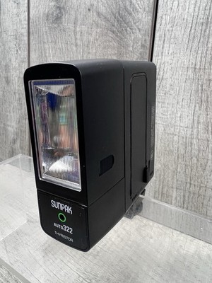 Sunpak Thyristor Auto 322 Electronic Flash for 35mm Camera Vintage