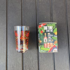 2x Captain Morgan Tiki Bar Rum Glass Tumbler Christmas Gift Box 28cl 280ml New