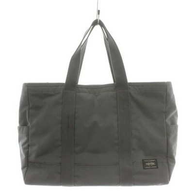 Porter Yoshida Kaban Drive Tote Bag Handbag Nylon Grey AN Used 5d50de3a052d5c2f1