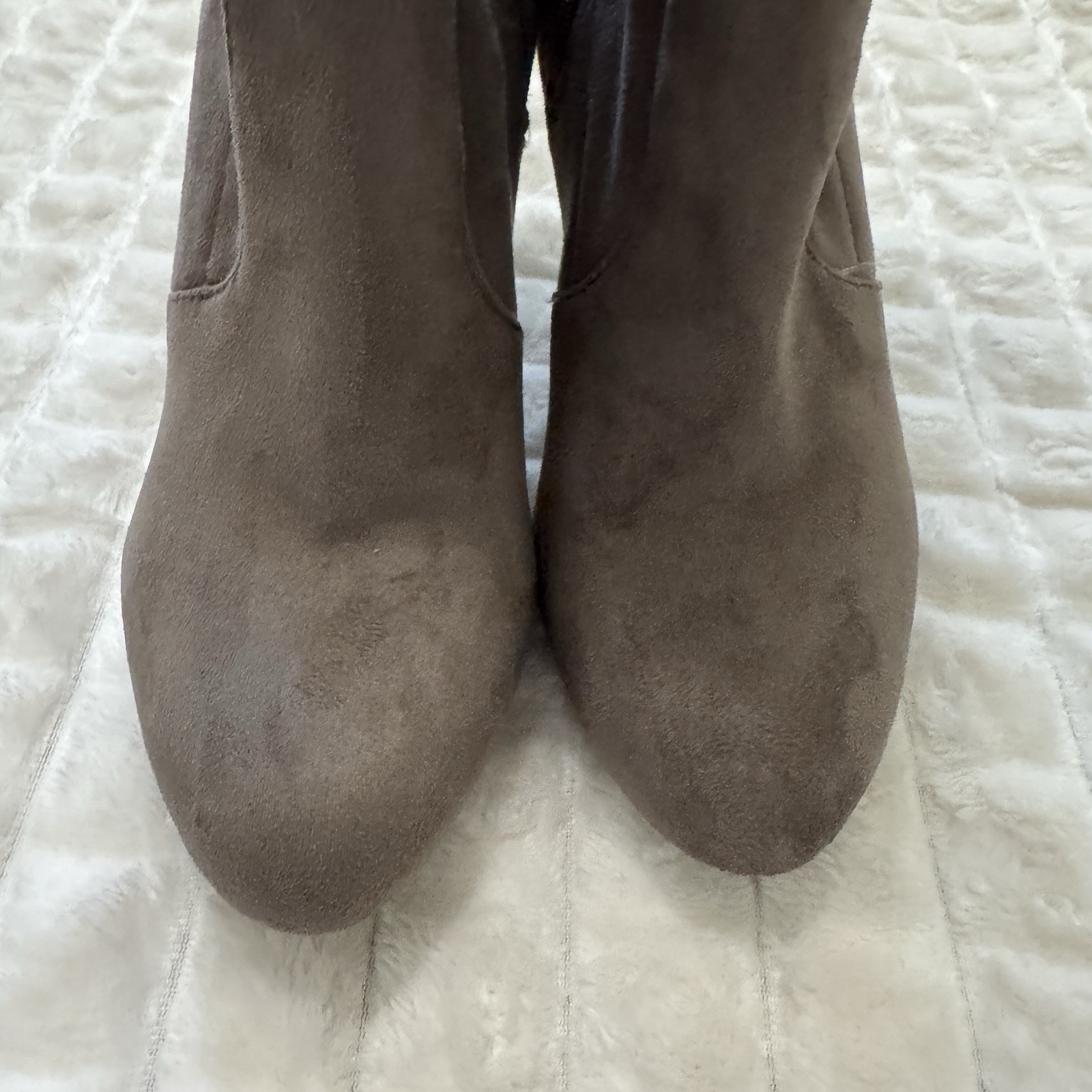 ZIGI SOHO 9 Bryna Floral Embroidered Zip Over the Knee Heeled Boots Suede Boho