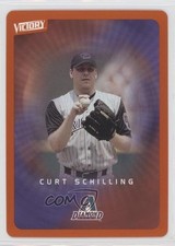 2003 Victory Orange Curt Schilling #6 0b0