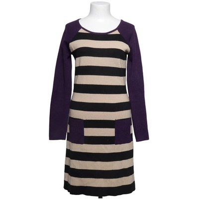 Edith & Ella, Kleid, Größe: L, Schwarz/Lila/Beige, Streifen, Damen #bnm