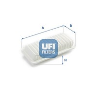 Luftfilter UFI 30.206.00 Filtereinsatz FüR Verso VAN Toyota Yaris NLP10_ NLP10R