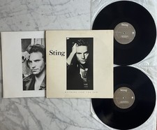 Sting ...Nothing Like The Sun Vinyl Record Album 2xLP VG  /NM EX Insert