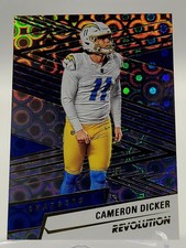 2025 REVOLUTION CAMERON DICKER GROOVE FOOTBALL CARD CHARGERS NFL 156 panini 