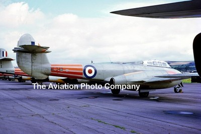RAF 229 OCU Gloster Meteor T.7 WL349 (1971) Photograph